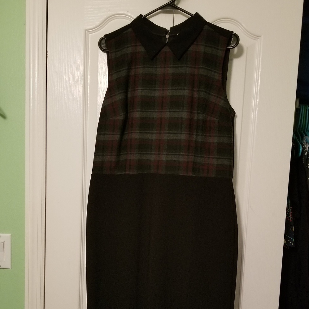 Loft Sheath Dress with Collar